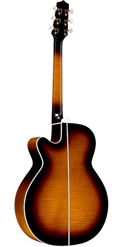 Takamine EF450C Thermal Top Acoustic/ Electric Guitar Brown Sunburst