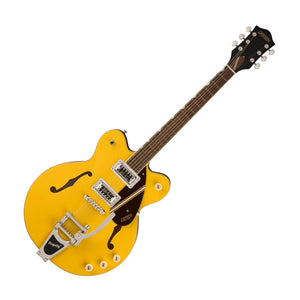 Gretsch G2604T Limited Edition Streamliner Rally 2 Center Block Semi Hollow Electric Guitar, Bamboo Yellow/Copper