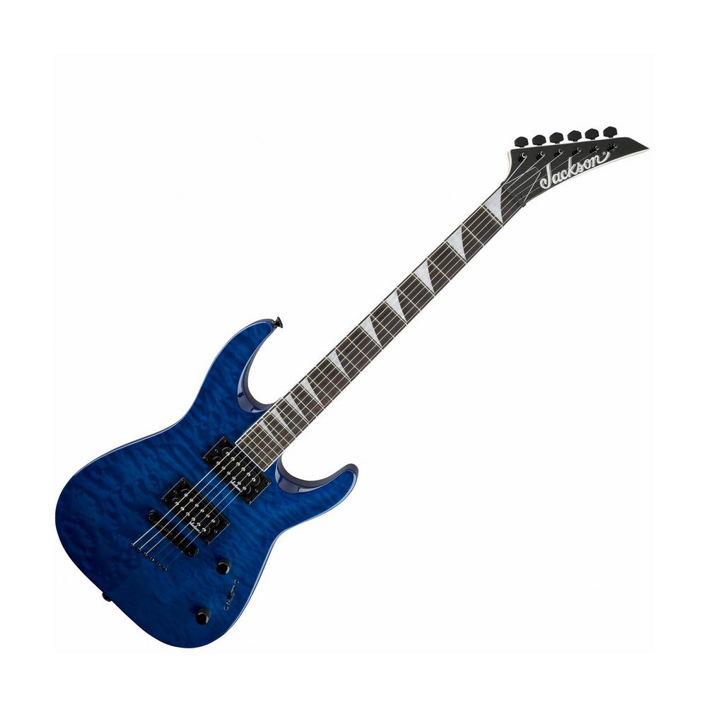 Jackson JS32TQ DKA JS Series Dinky Arch Top Electric Guitar, Trans Blue