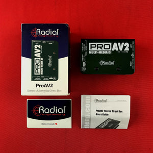 [USED] Radial ProAV2 Stereo Multi-Media DI