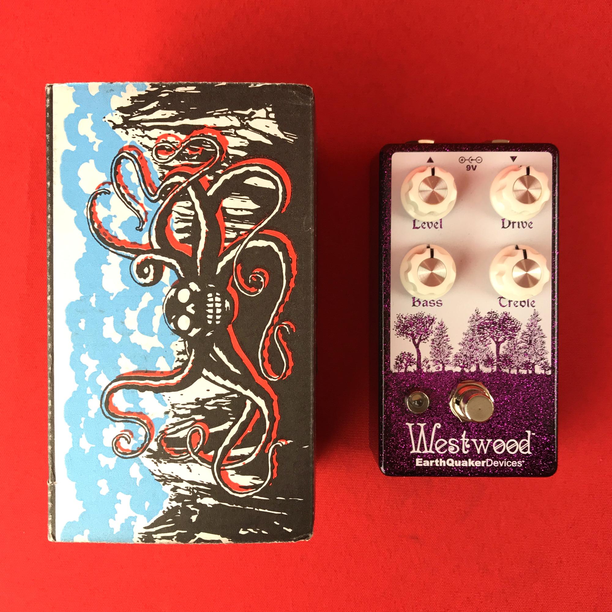 [USED] EarthQuaker Devices Westwood Translucent Drive Manipulator, Purple Sparkle (Gear Hero Exclusive)