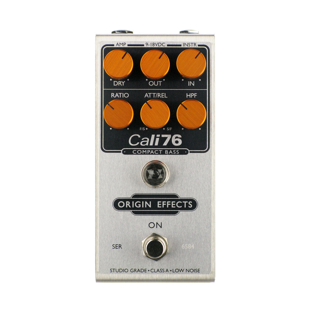 Origin Effects 76-CB Cali76 Compact Bass Compressor, Revival Gray (Pedal Genie Exclusive)