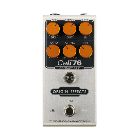 Origin Effects 76-CB Cali76 Compact Bass Compressor, Revival Gray (Pedal Genie Exclusive)