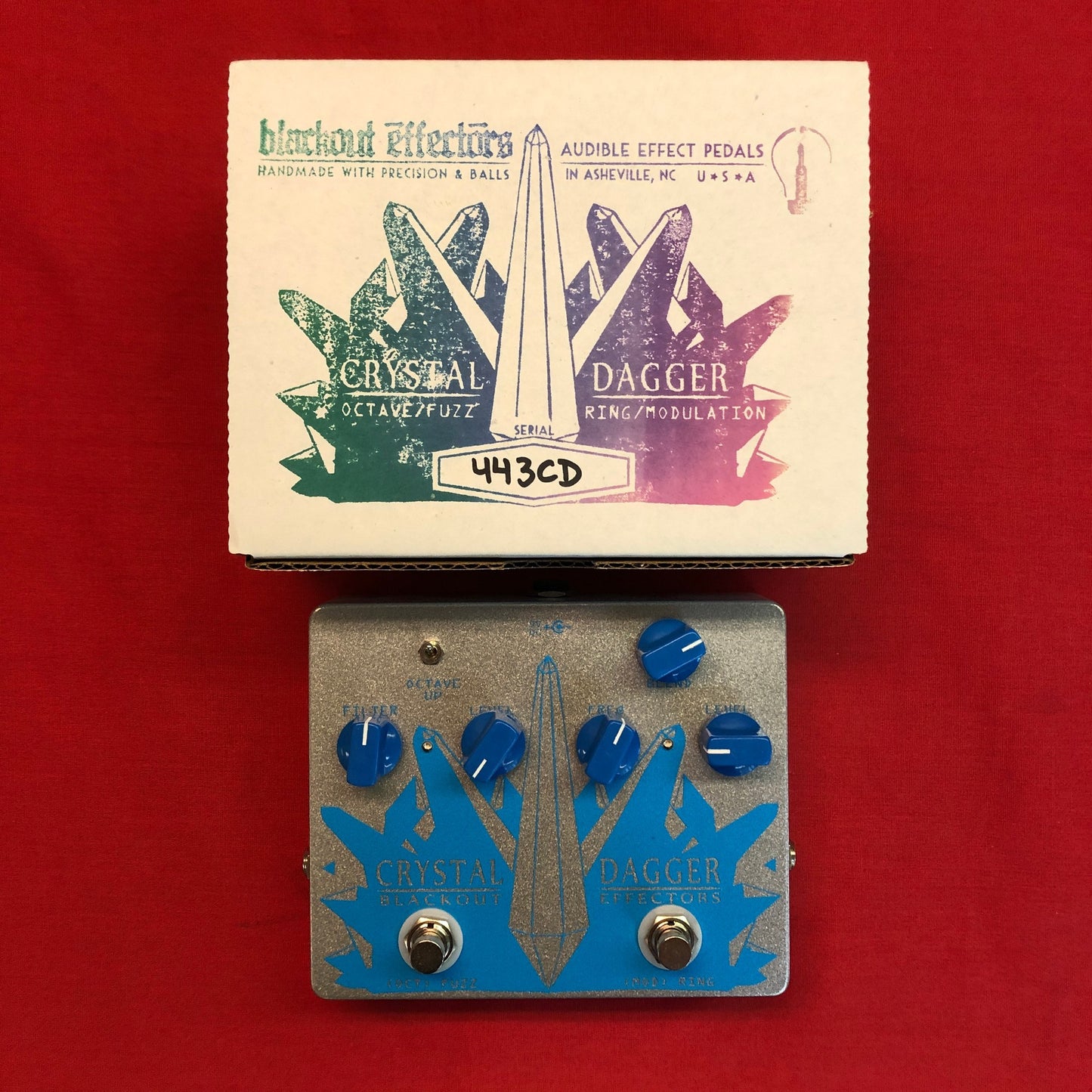 [USED] Blackout Effectors Crystal Dagger Octave Fuzz