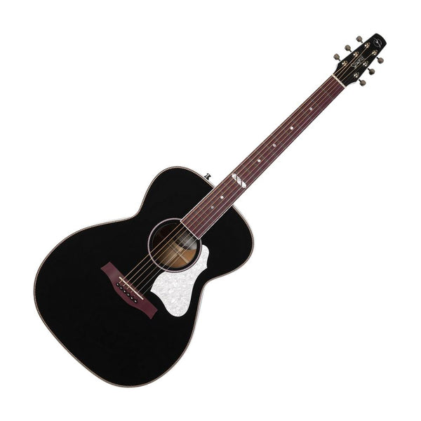 Seagull Artist Limited Anthem EQ Acoustic Electric Guitar, Tuxedo Black