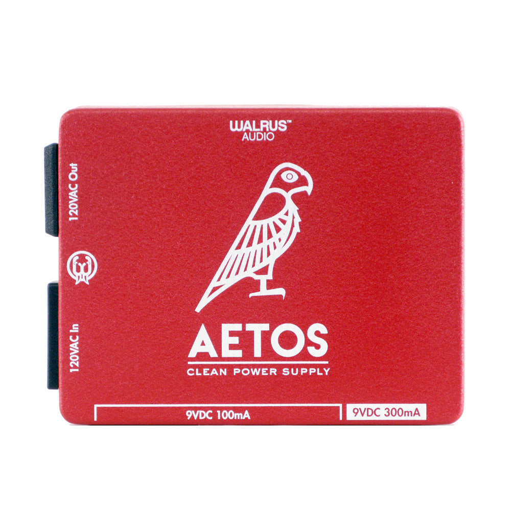 Walrus Audio Aetos 8 Output Power Supply, Red/White (Gear Hero Exclusive)