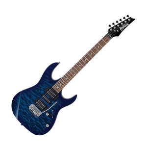 Ibanez GRX70QATBB Electric Guitar Transparent Blue Burst