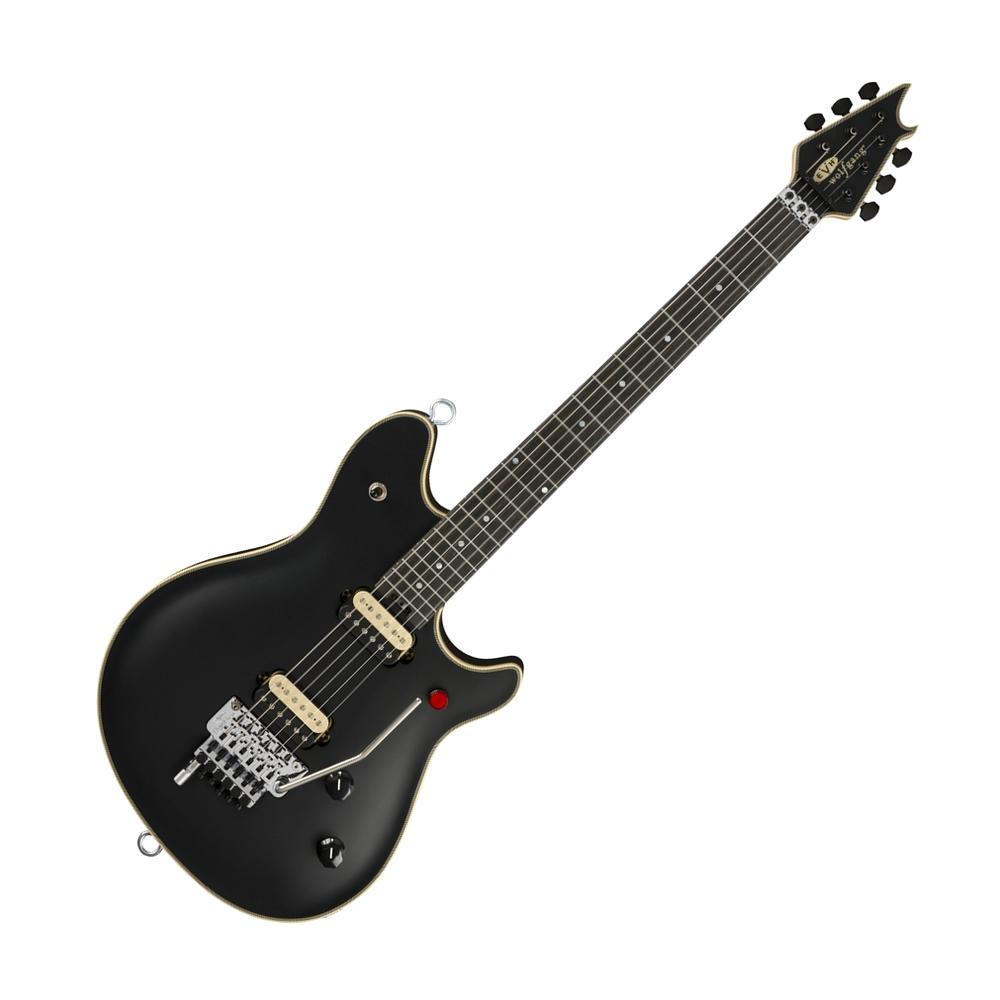 EVH MIJ Series Signature Wolfgang Electric Guitar, Stealth Black