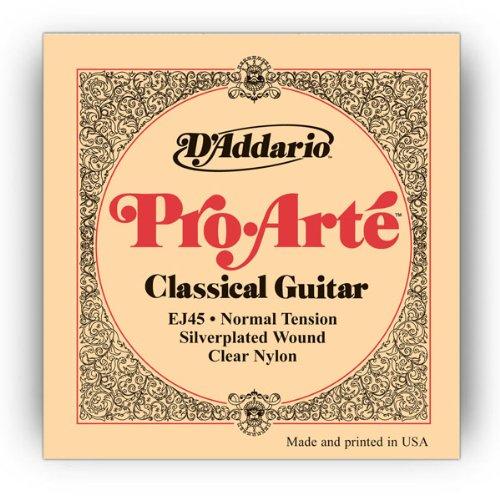 D'Addario EJ45 Pro-Arte Nylon Classical Guitar Strings, Normal Tension