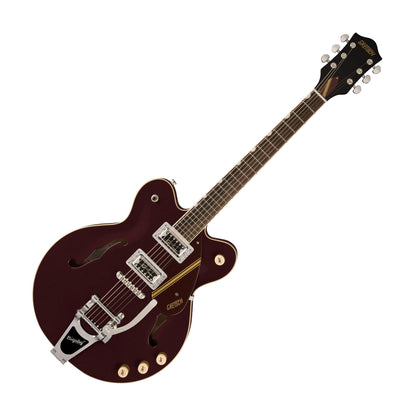 Gretsch G2604T Limited Edition Streamliner Rally 2 Center Block Semi Hollow Electric Guitar, Oxblood/Walnut