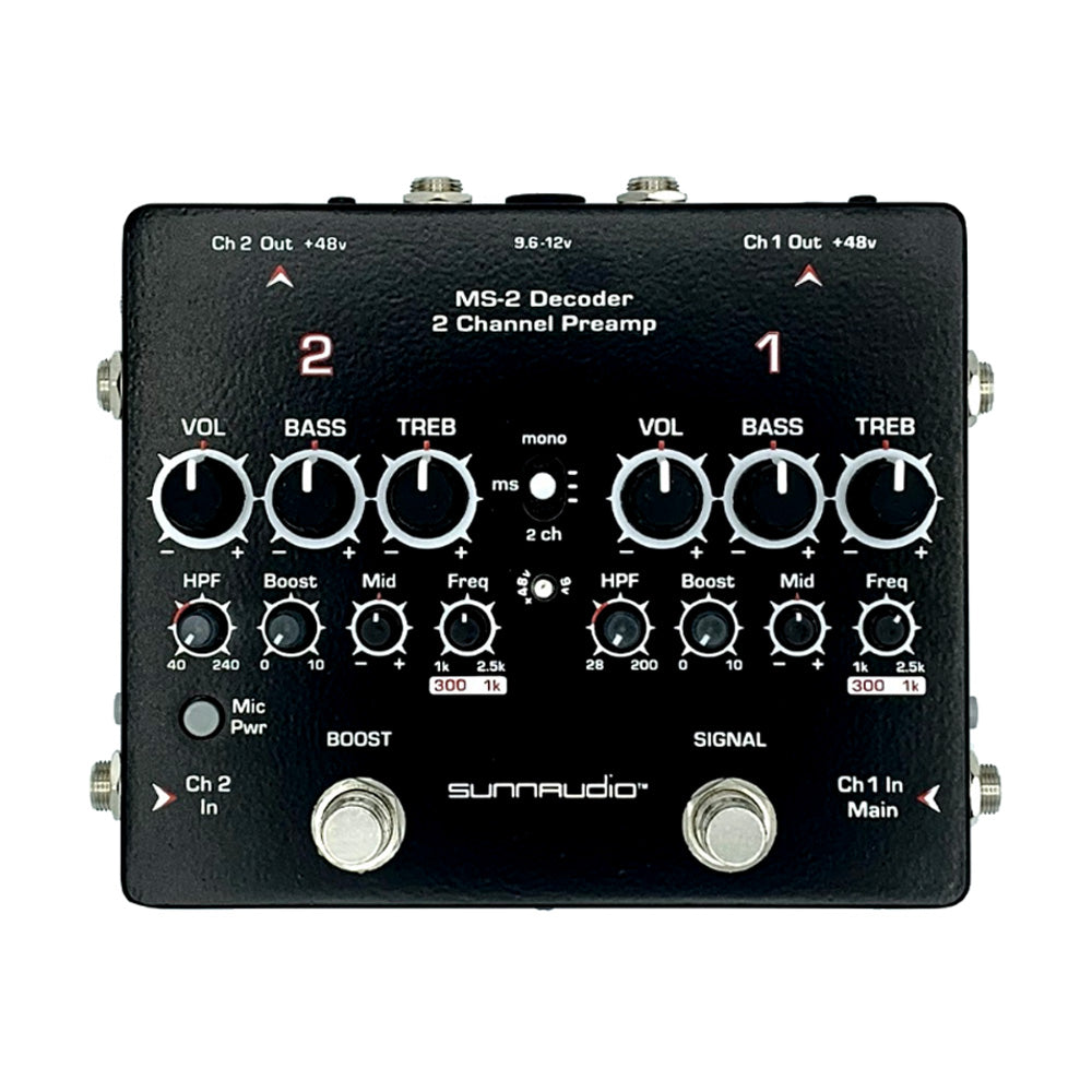 SunnAudio MS-2 Stereo Preamp w/Tuner Output