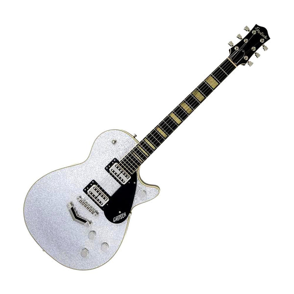 Gretsch G6229 Players Edition Jet BT With V-Stoptail, Silver Sparkle