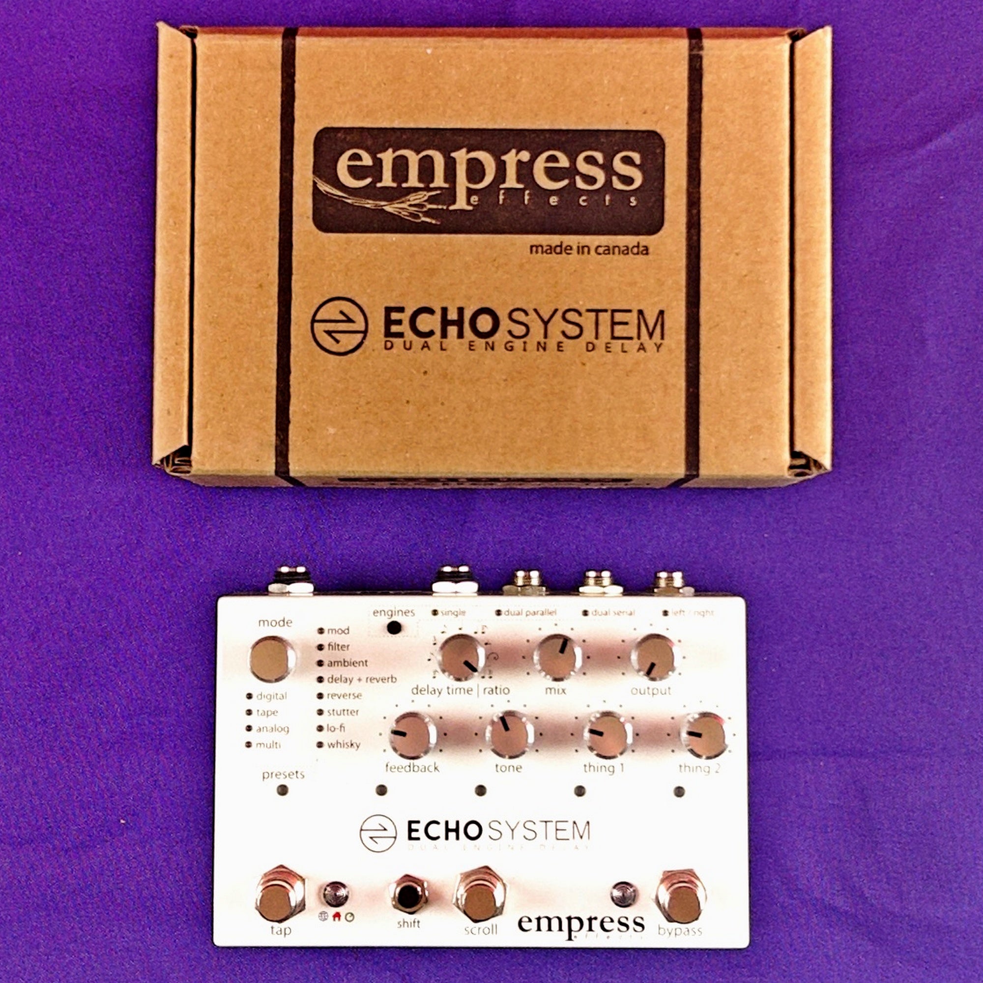 USED] Empress Effects EchoSystem Delay | guitar pedals for any genre
