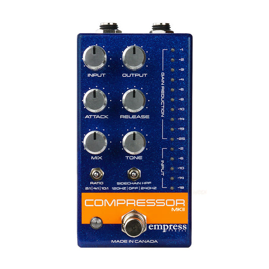 Empress Effects Compressor MkII, Blue