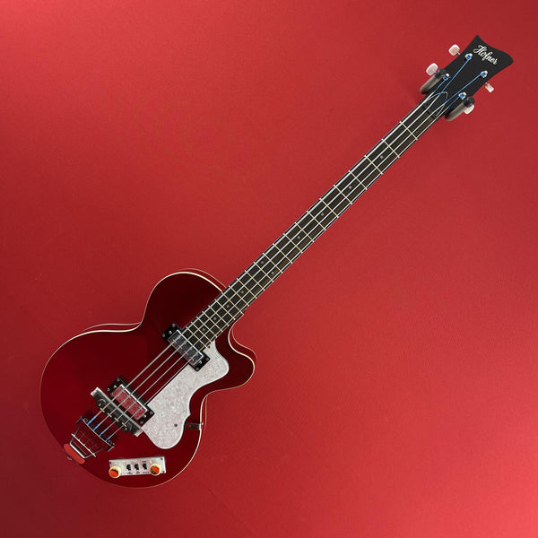 [USED] Hofner HI-CB-PE-RD Ignition Pro Club Bass, Metallic Red