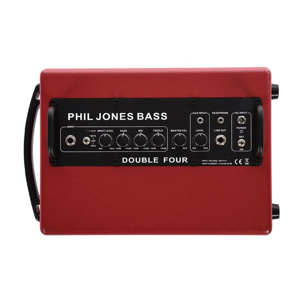 Phil Jones BG-75R Bass Double Four 70W Bass Combo Amp, Red