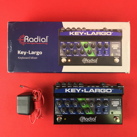[USED] Radial Key Largo Keyboard Mixer with Balanced DI Outs