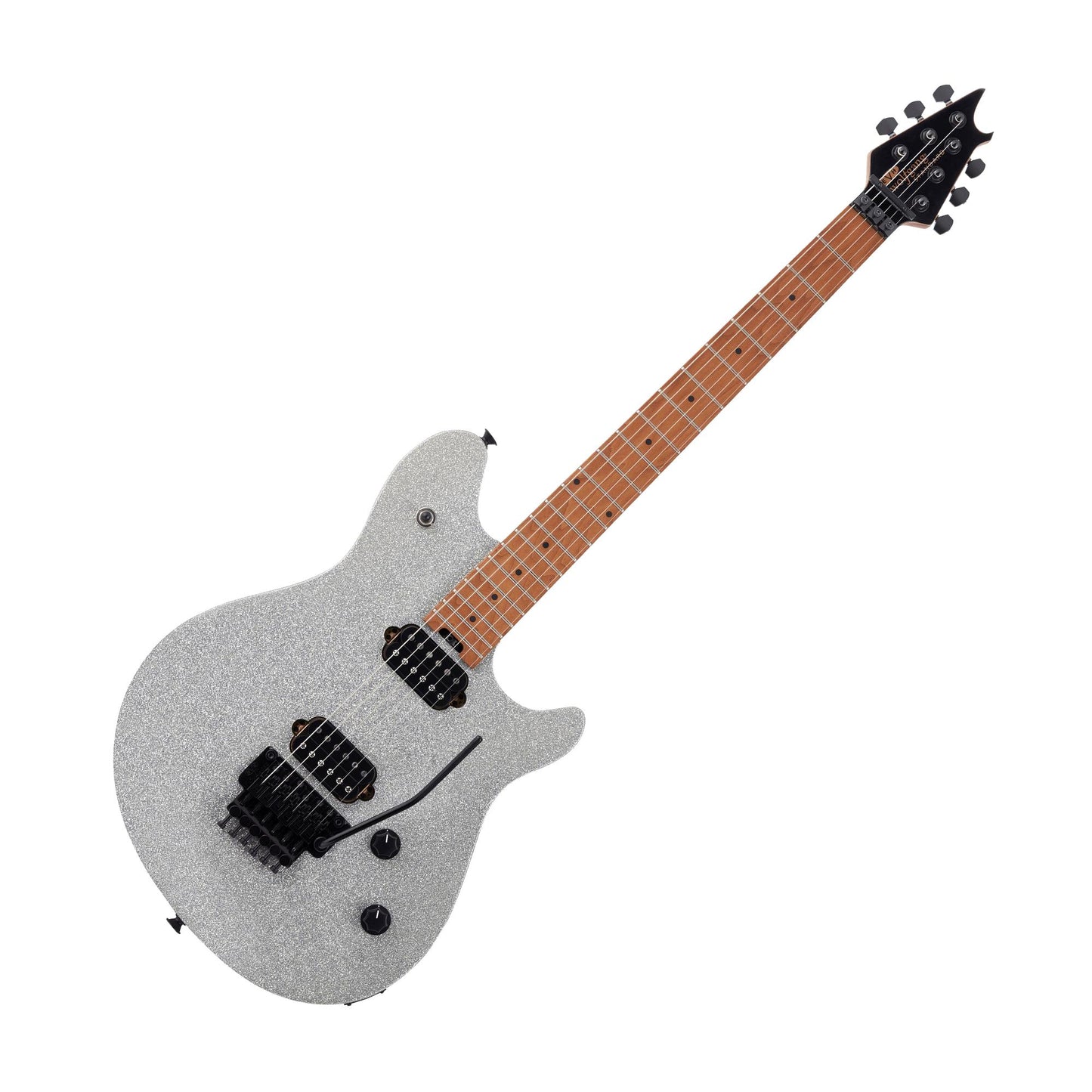 EVH Wolfgang Standard Electric Guitar, Silver Sparkle