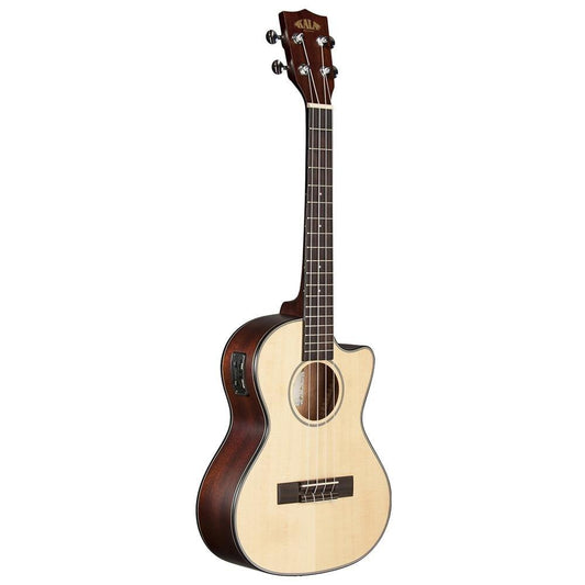 Kala KA-STE-C Spruce Tenor Cutaway Ukulele w/EQ