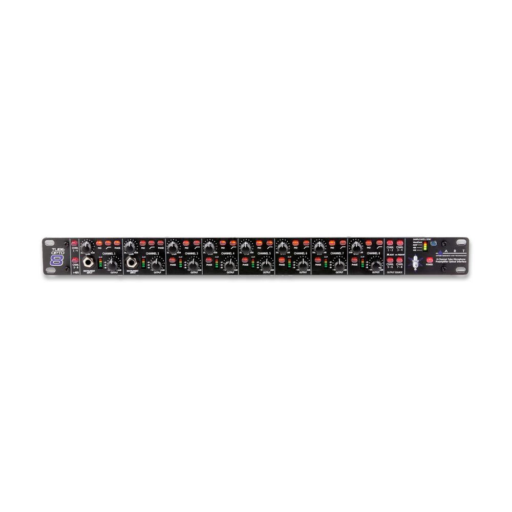 ART TubeOpto 8 Eight Channel Tube Mic Preamp with ADAT