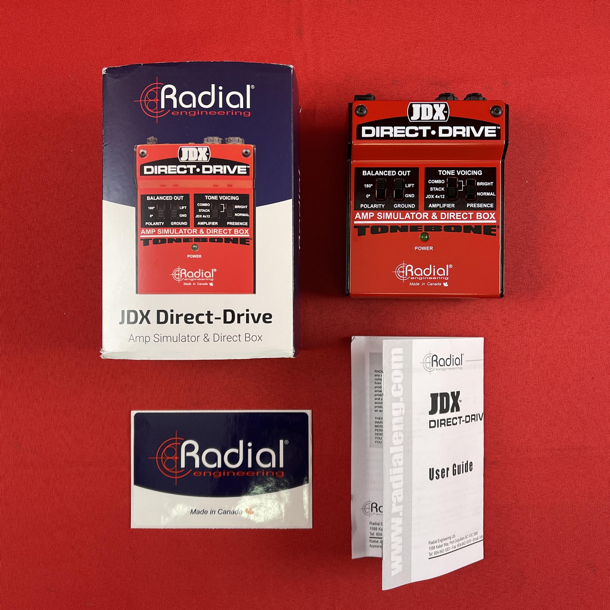 [USED] Radial JDX Direct-Drive Amp Simulator DI