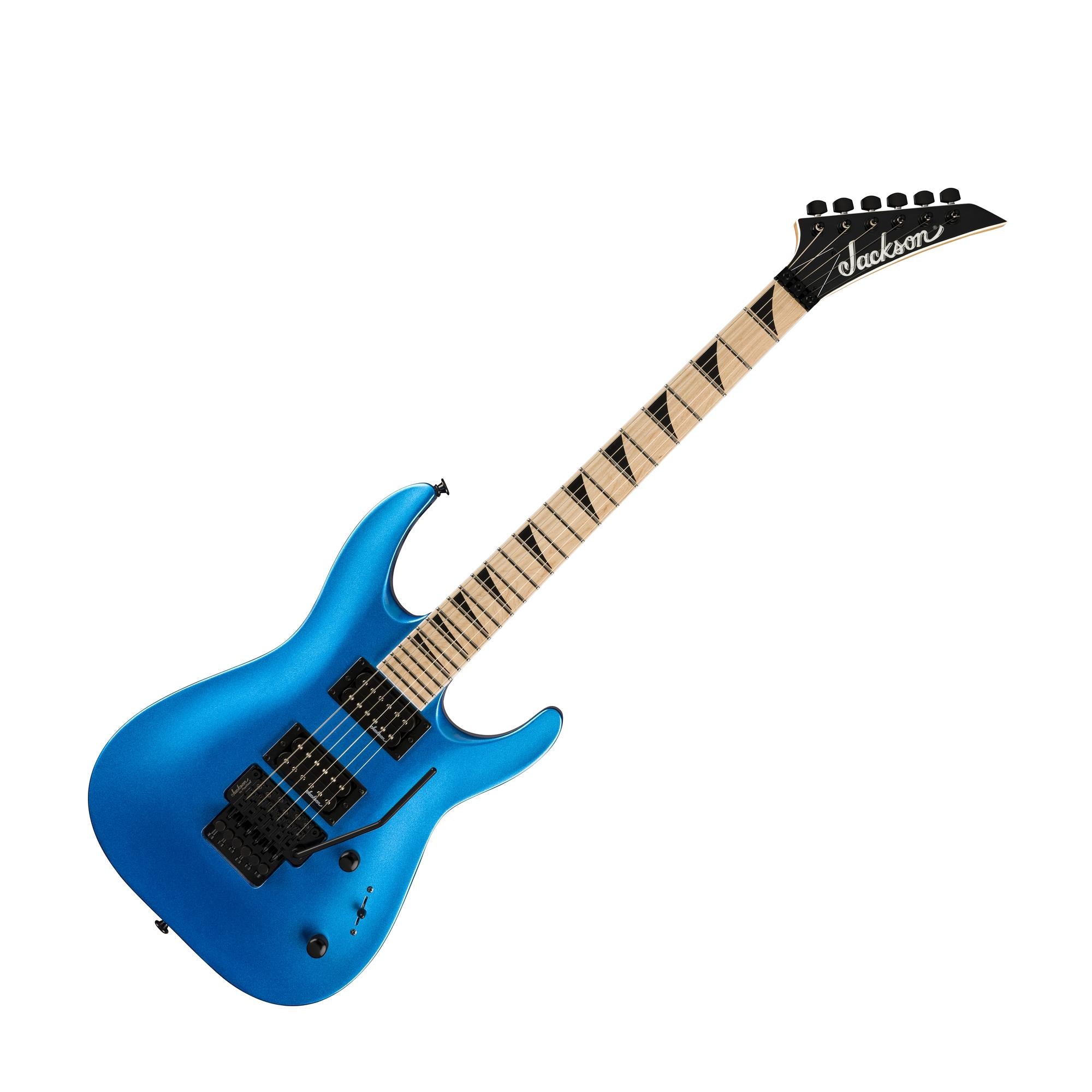 Jackson JS32 DKAM JS Series Dinky Arch Top Electric Guitar, Metallic Blue