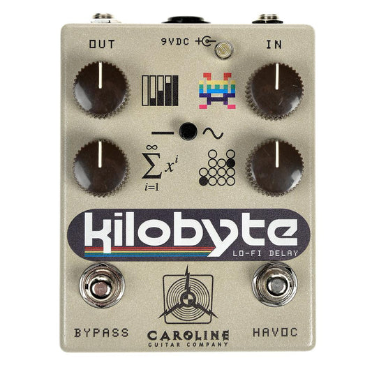 Caroline Kilobyte Lo-Fi Delay, Limited "64" Graphic