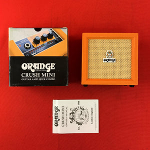 [USED] Orange Amplification Crush Mini 3-Watt Battery Powered Guitar Combo Amplifier