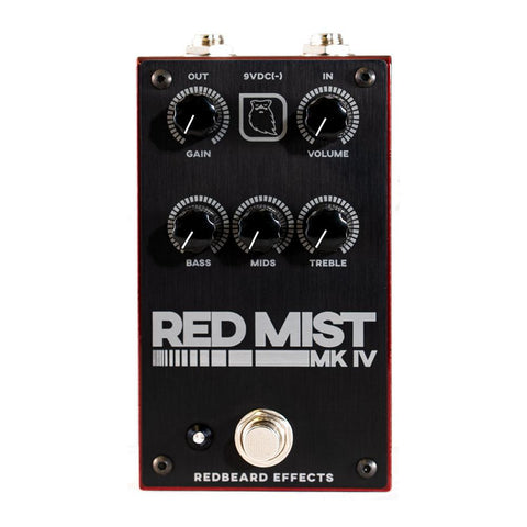 Redbeard Effects Red Mist MkIV Overdrive