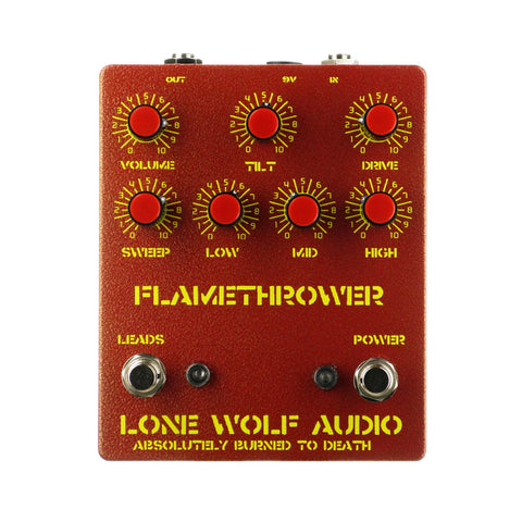 Lone Wolf Audio Flamethrower High Gain Preamp Distortion