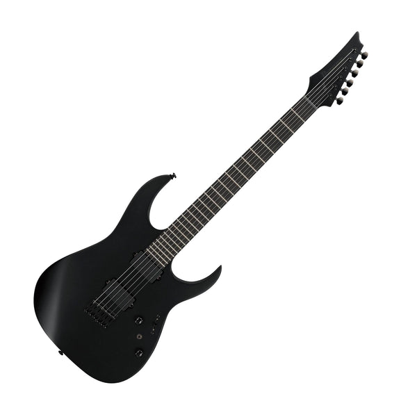 Ibanez RGRTB621BKF RG Series Iron Label Electric Guitar, Black Flat