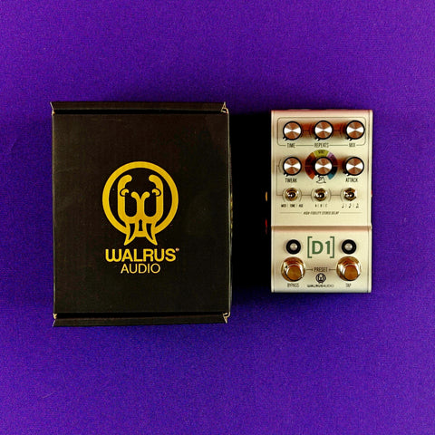 [USED] Walrus Audio MAKO Series D1 V2 High-Fidelity Stereo Delay