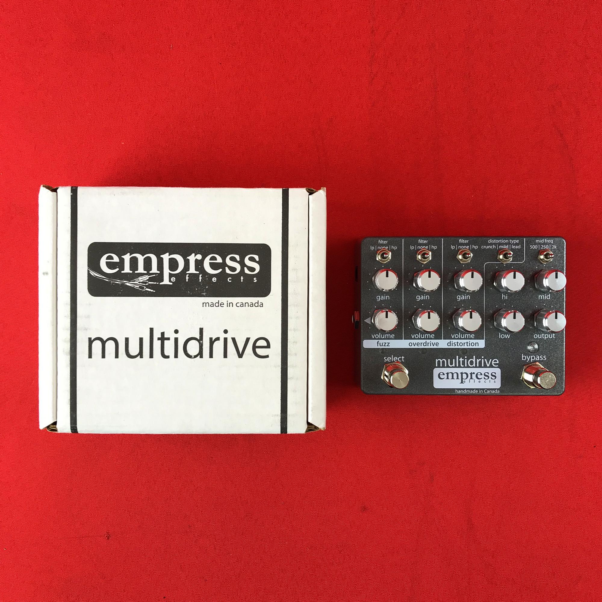 USED] Empress Effects Multidrive | guitar pedals for any genre