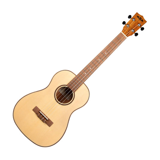 Kala KA-FMBG Baritone Ukulele. Natural Flame Maple Gloss