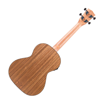 Kala KA-PWTE Acoustic Electric Tenor Ukulele, Natural Pacific Walnut