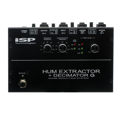 ISP Technologies Hum Extractor + Decimator G Noise Reduction Pedal