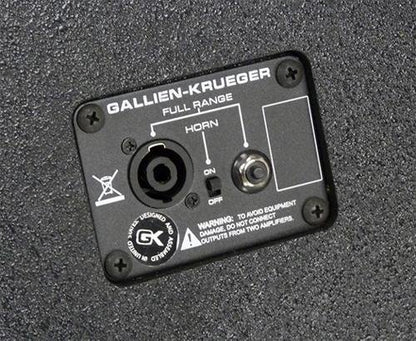 Gallien-Krueger CX410 4x10" Bass Speaker Cabinet (8 Ohm)