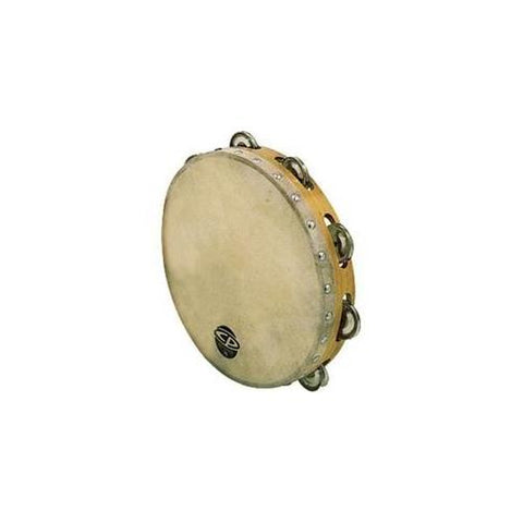 Latin Percussion CP378 8-Inch Tambourine With Head Single Row