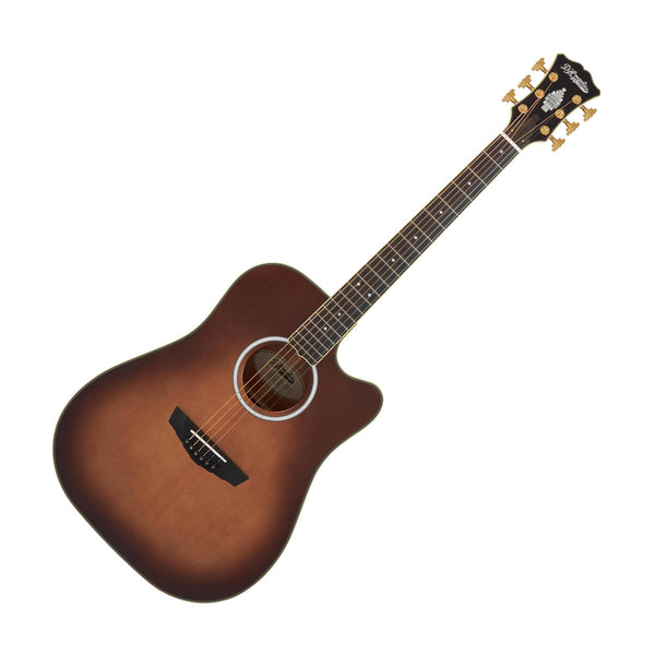 D'Angelico DAED500ATBGP2 Excel Bowery Series Acoustic Electric Guitar, Autumn Burst