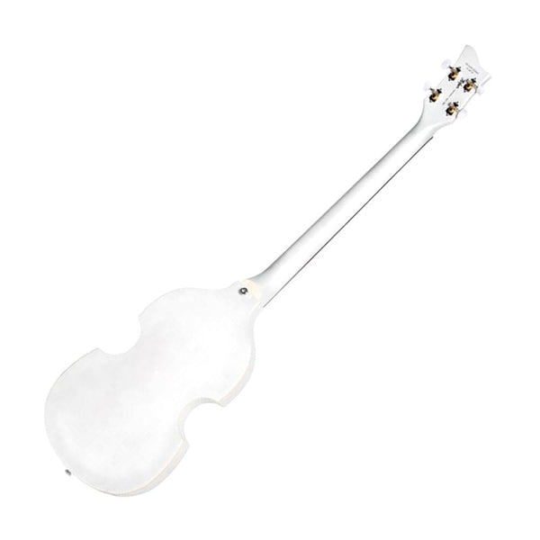Hofner HI-BB-PE-PW Ignition Pro Violin Bass, Pearl White