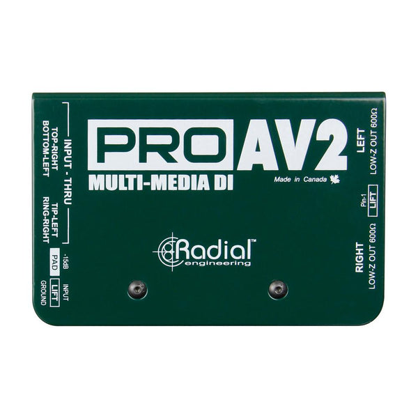 Radial ProAV2 Stereo Multi-Media DI