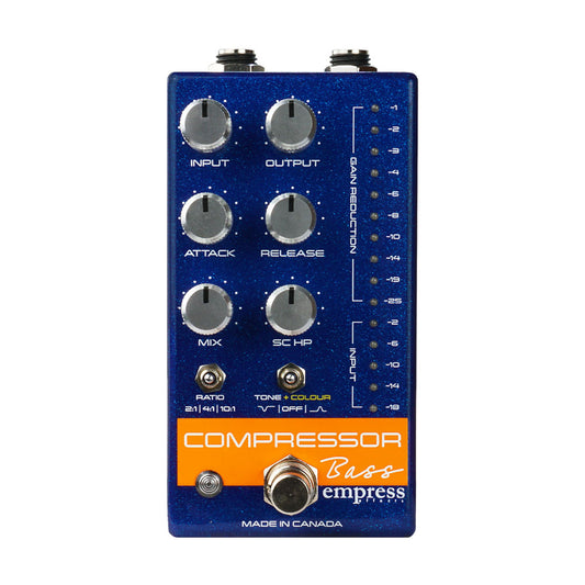 Empress Effects Bass Compressor, Blue