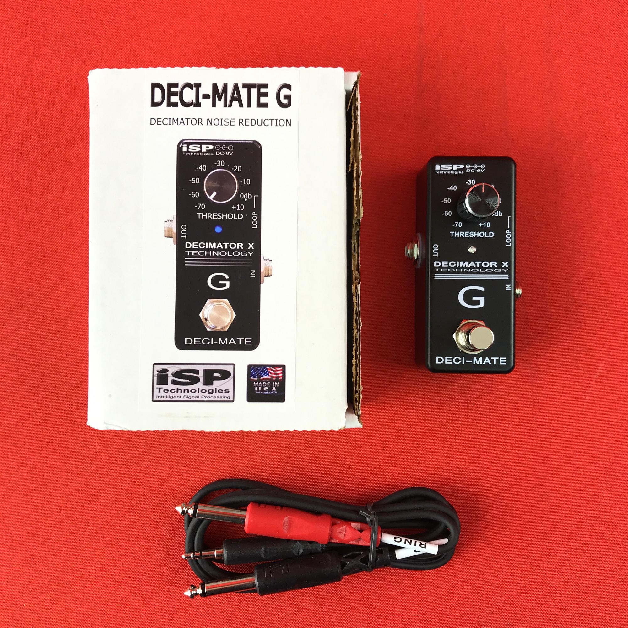 guitar　G　Decimator　Micro　Deci-Mate　USED]　Technologies　ISP　for　any　Noise　Reduction　pedals　Pedal　genre