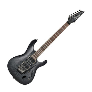 Ibanez S670QM S Series Electric Guitar Transparent Gray Sunburst