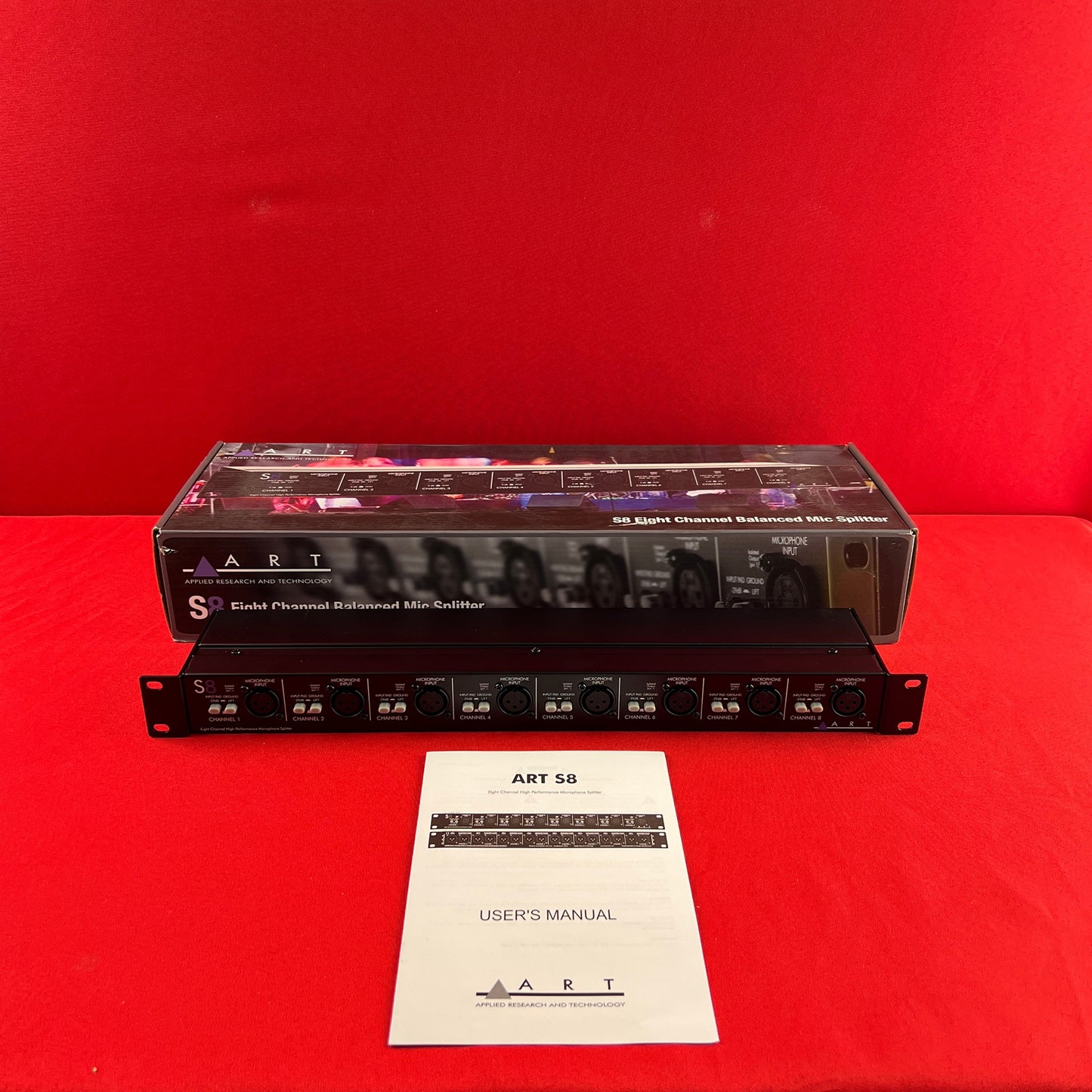 [USED] ART S8 Eight Channel Mic Splitter