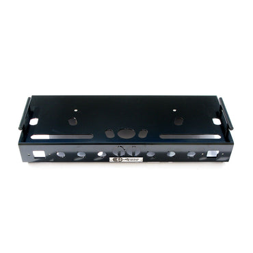 GO Pedalboards 1T24ATA 1-Tier 24-inch Aluminum Pedalboard w/ATA Flight Case, Black