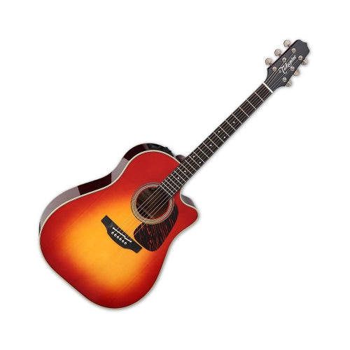 Takamine CP6SSDC Dreadnought Acoustic/ Electric Gloss Cherry Sunburst