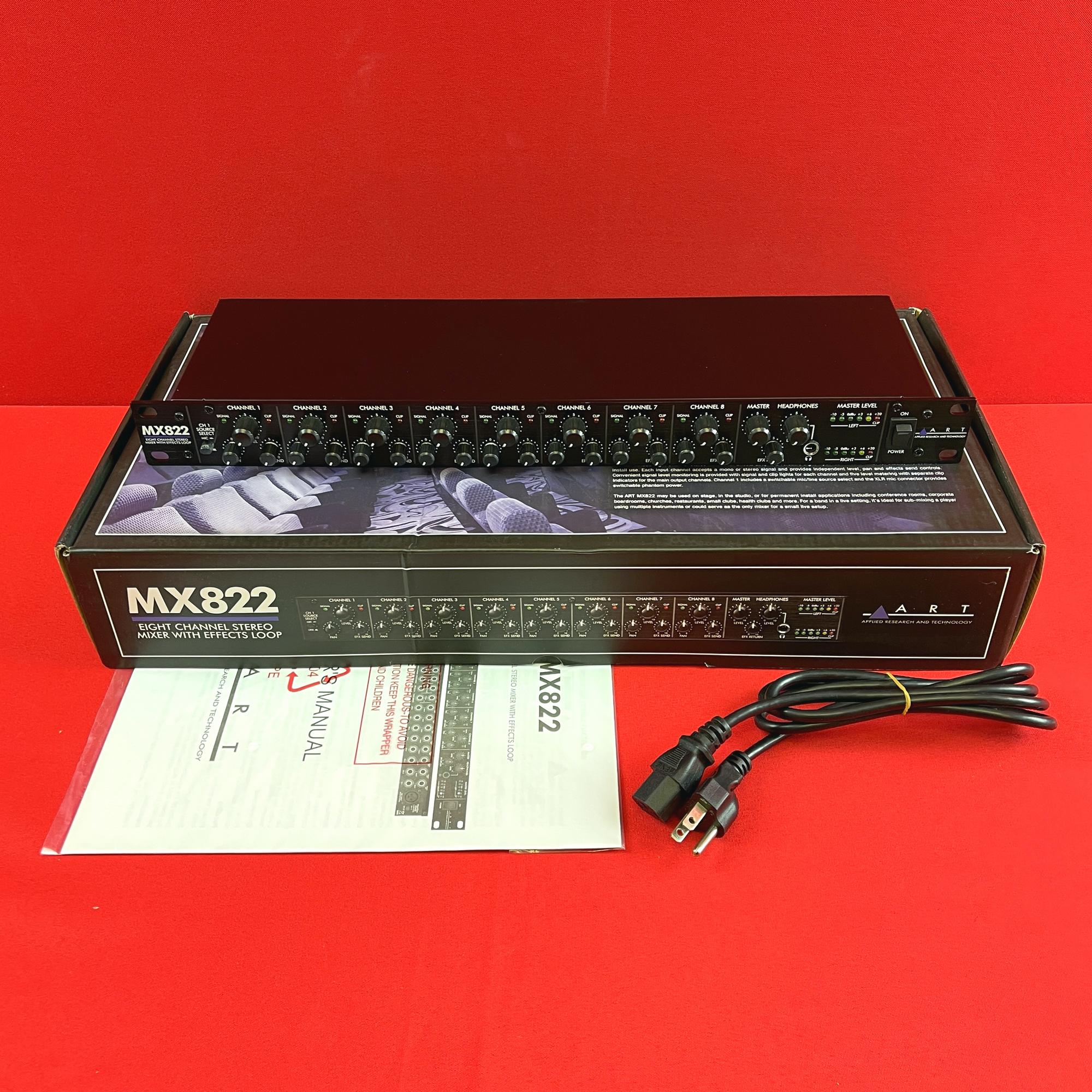 [USED] ART MX822 8-Channel Stereo Mixer