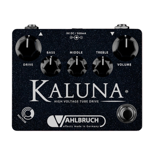 Vahlbruch Kaluna Tube Overdrive High Gain Mod, Black Sparkle (Limited Edition)