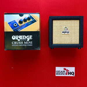 [USED] Orange Amplification Crush Mini 3-Watt Battery Powered Guitar Combo Amplifier (Black)
